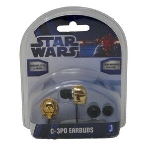 Jazwares Star Wars C-3PO Earbuds 15233 NEW